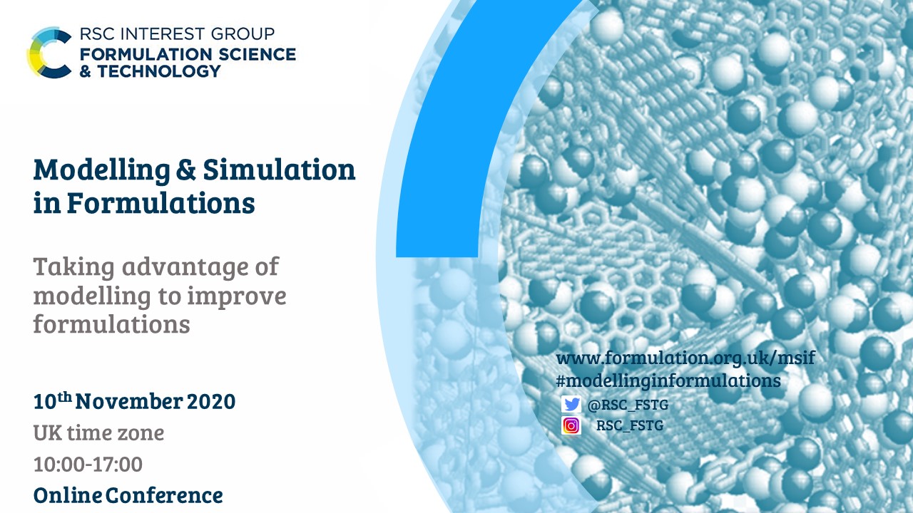 Modelling Simulation in Formulations logo